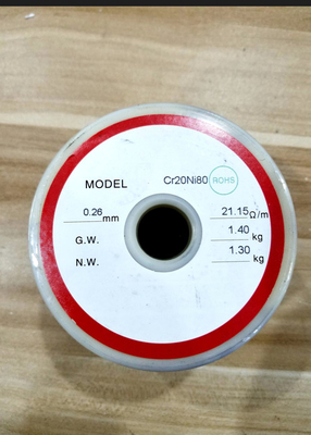 Guter Preis Elektrische Großhandelsheizung vernickeln Widerstand-Draht Chromes Cr20Ni80 Chromnickel-80 für Verkauf Online