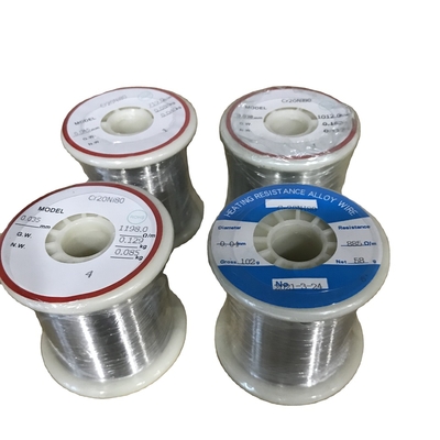 Guter Preis 1.2ΜΩ.M Electrical Resistivity NiCr Legierung mit magnetischem Nickelchrom-Legierungsdraht der Durchlässigkeit 1.09+/-0.05 Online