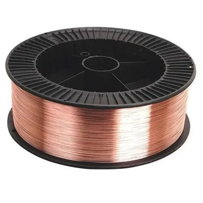 Guter Preis 0.8mm Bright Copper Nickel Alloy Wire Spool AWS A5.14 Standard Schmelzpunkt 1455.C 1 kg Gewicht Online