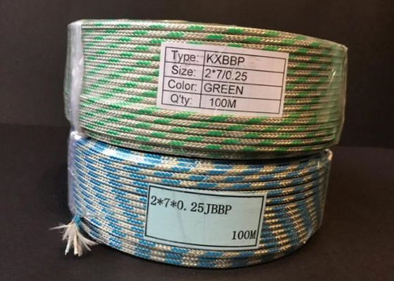 Guter Preis Art Grün des k-Erweiterungs-Kabel-KXBBP 2*7/0.25 Online