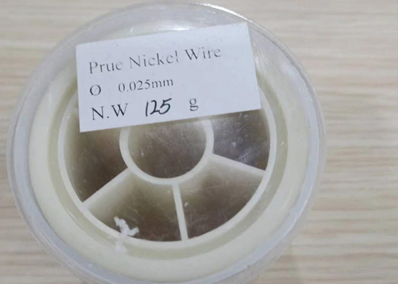 Guter Preis 99,9% reiner Nickel-Draht 0,025 Millimeter Np2 vom Fabrikpreis Online